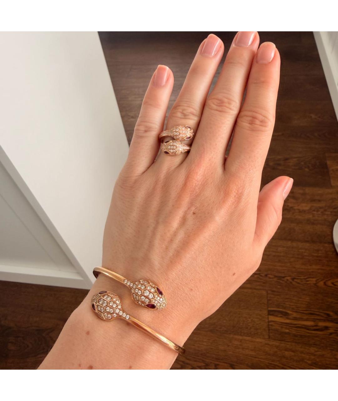 BVLGARI Золотой браслет из розового золота, фото 5