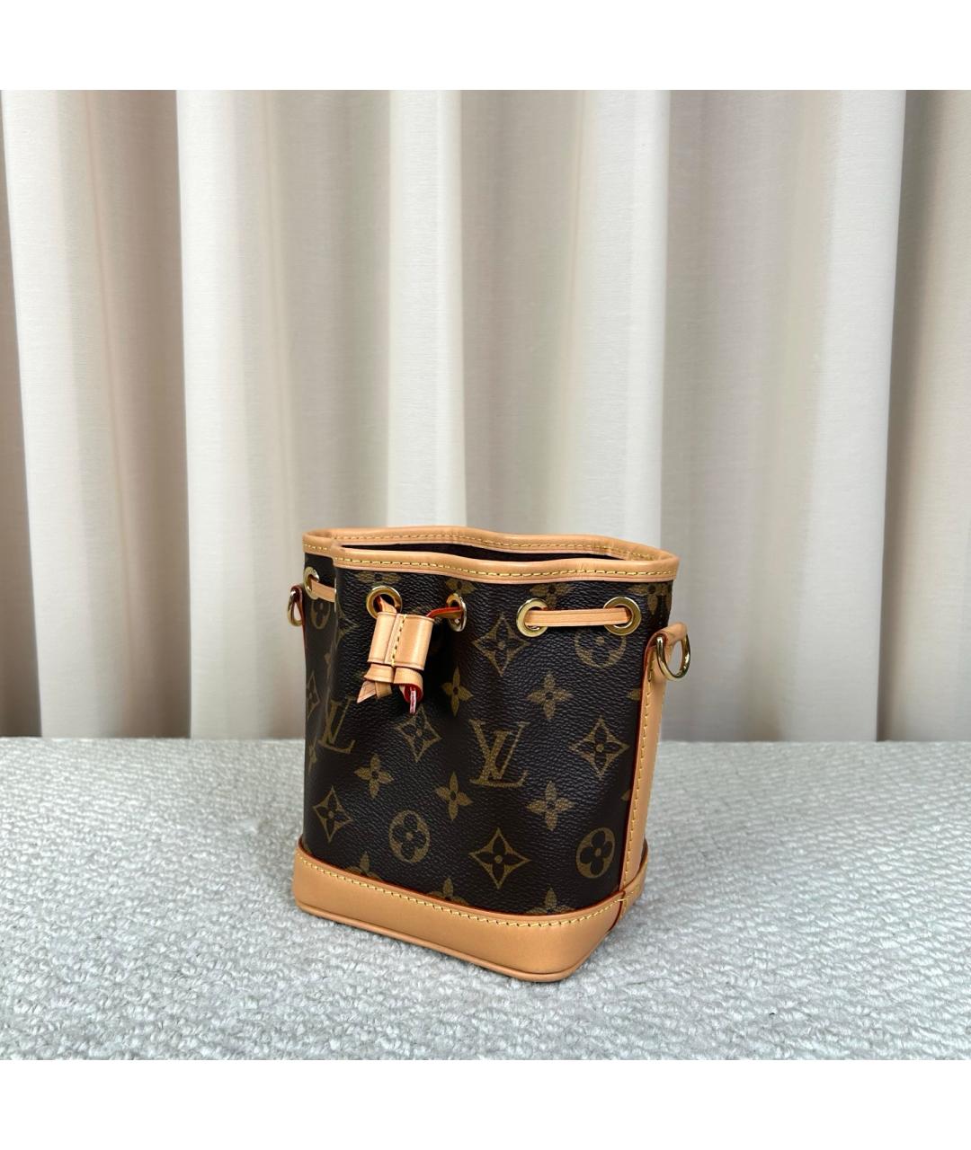 LOUIS VUITTON Коричневая сумка через плечо, фото 5