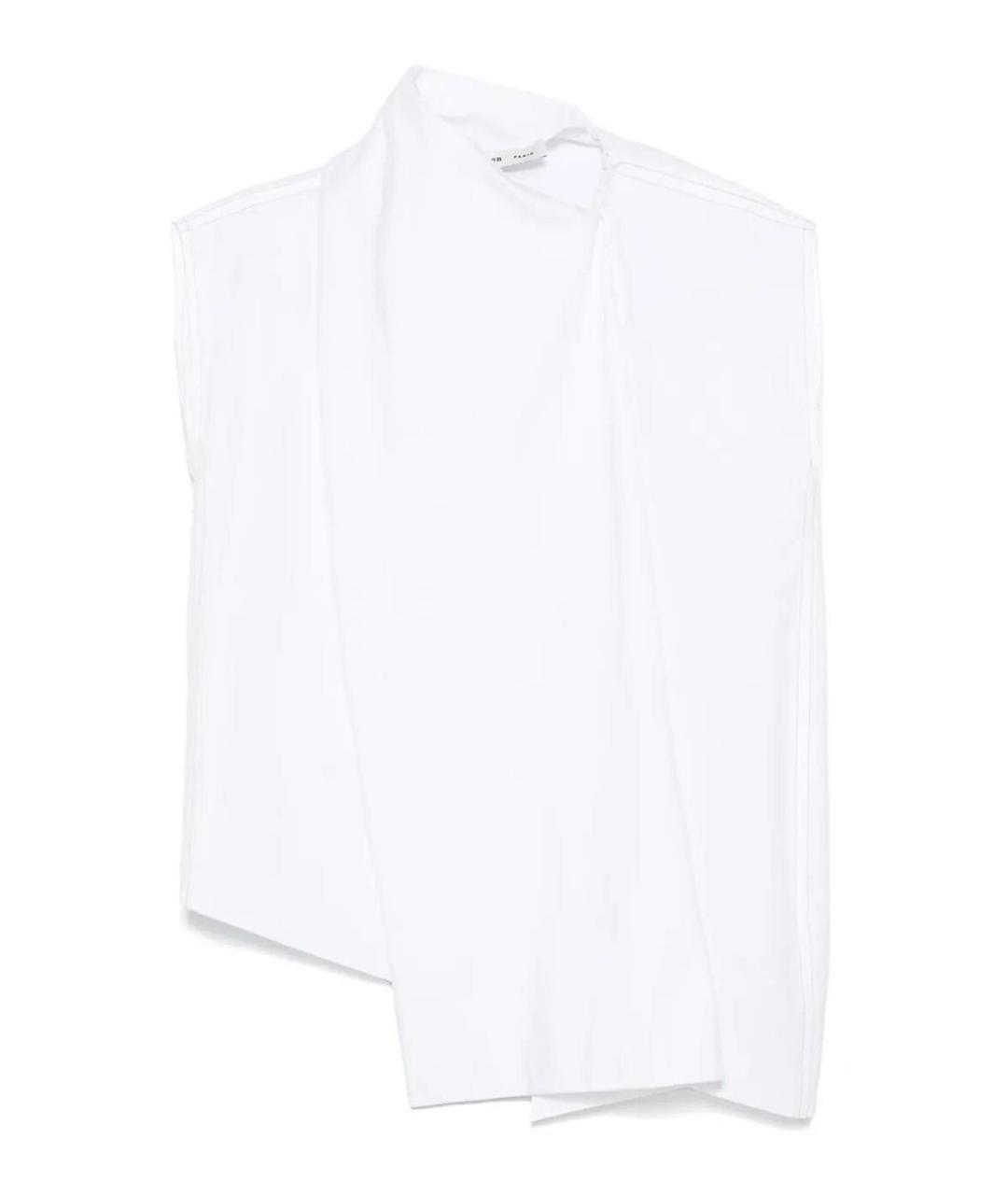 Carven Белая хлопковая блузы, фото 1