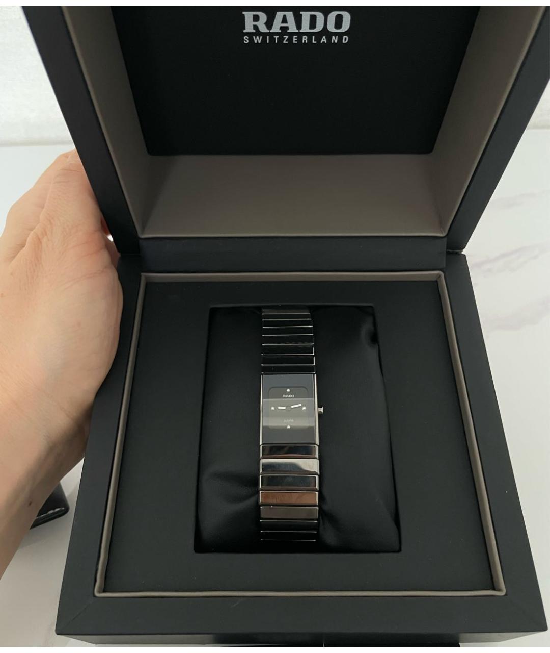 RADO Серые керамические часы, фото 6