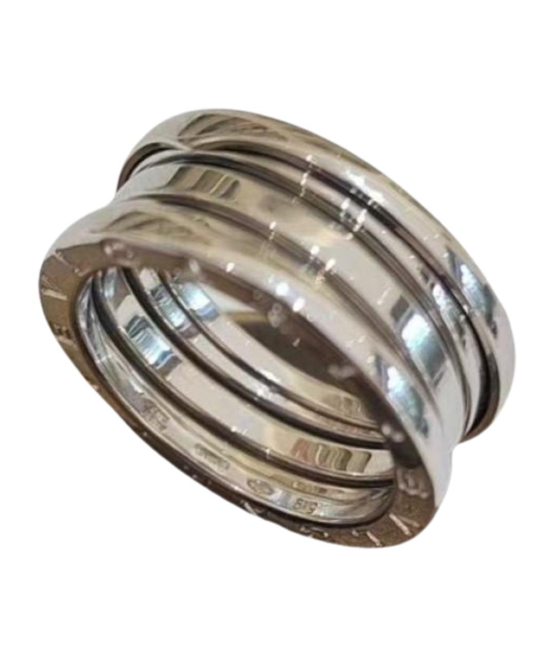 BVLGARI Серебряное кольцо из белого золота, фото 1