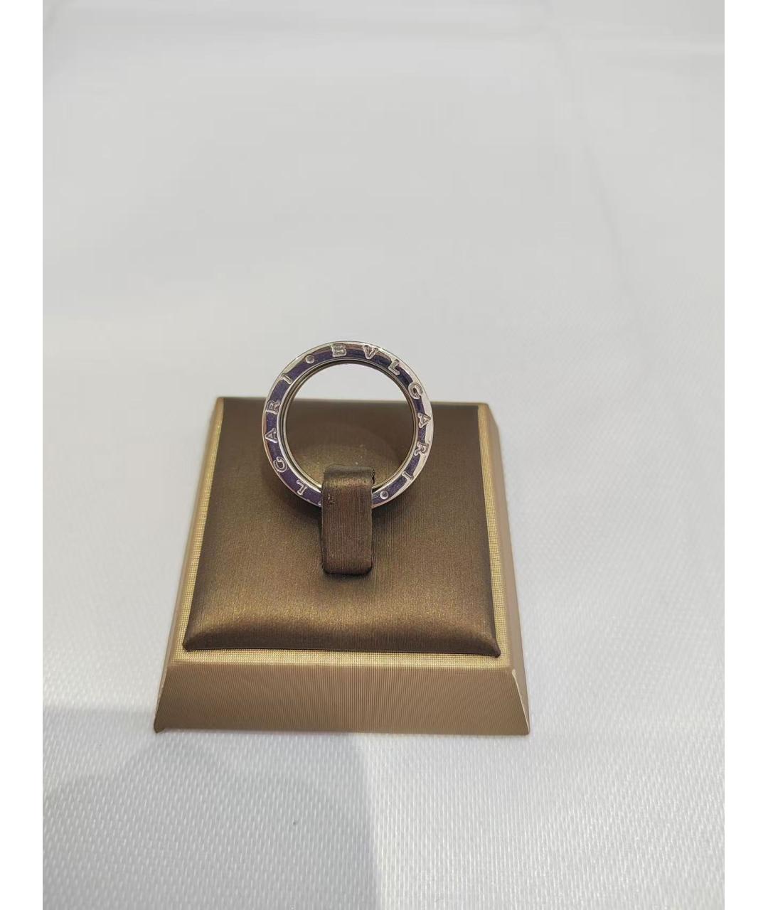 BVLGARI Серебряное кольцо из белого золота, фото 5