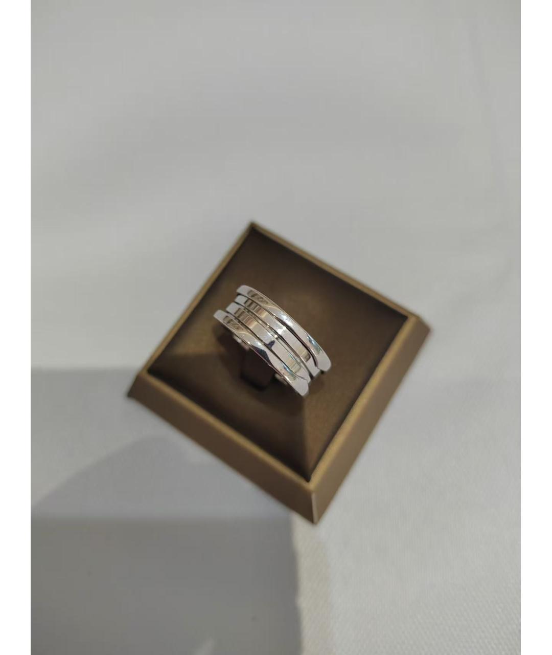 BVLGARI Серебряное кольцо из белого золота, фото 4