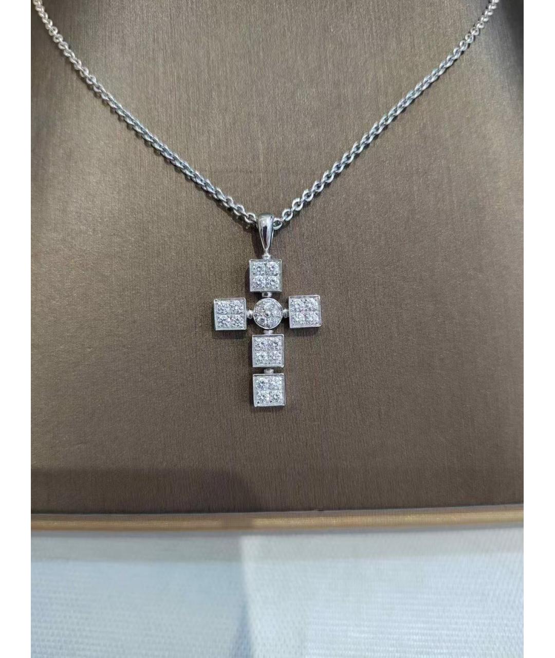 BVLGARI Серебряная подвеска из белого золота, фото 2