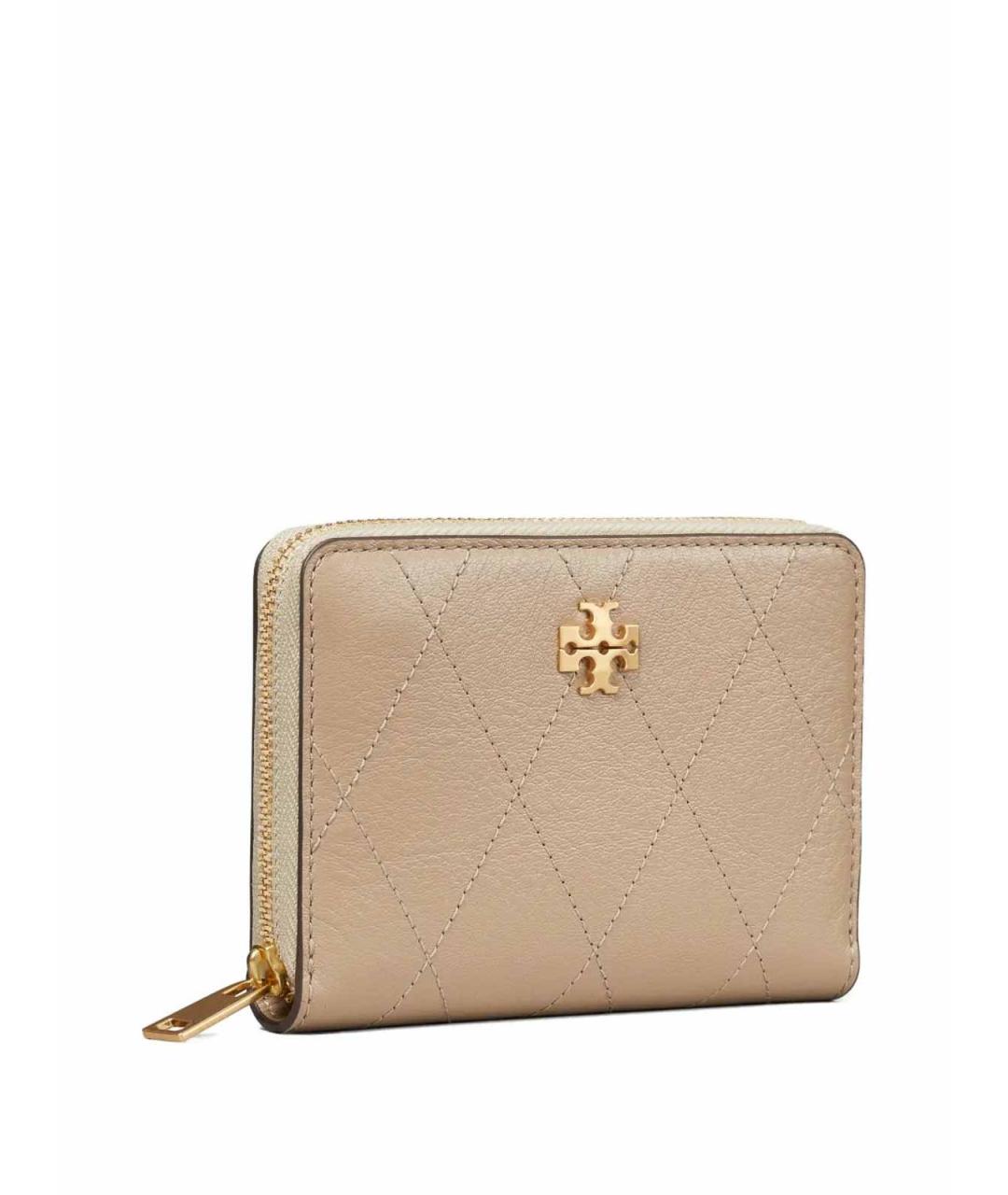 TORY BURCH Бежевый кошелек, фото 3