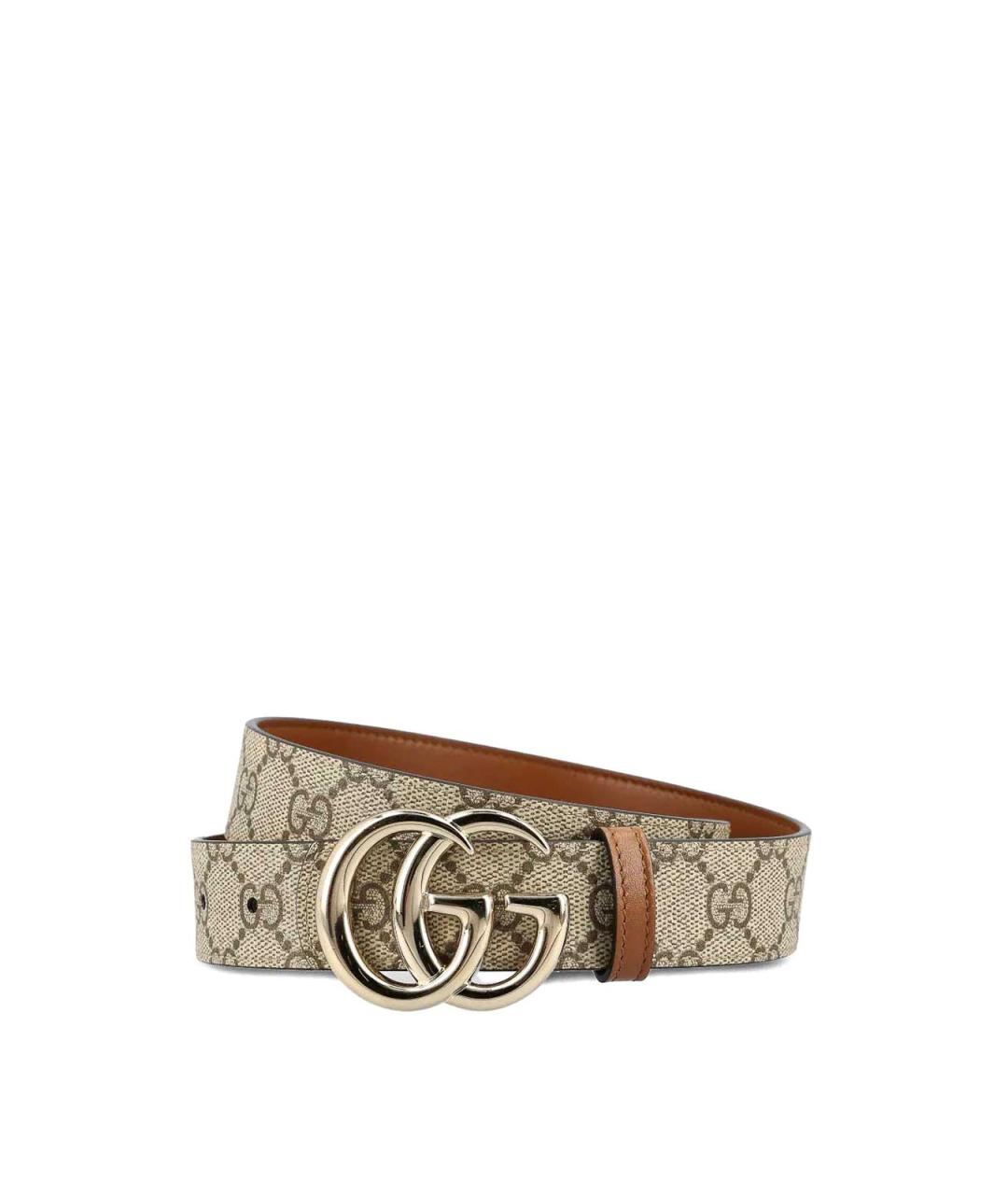 GUCCI Коричневый кожаный ремень, фото 1