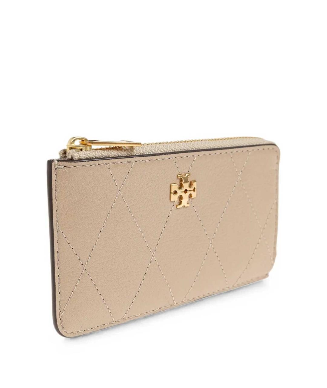 TORY BURCH Бежевый кошелек, фото 5
