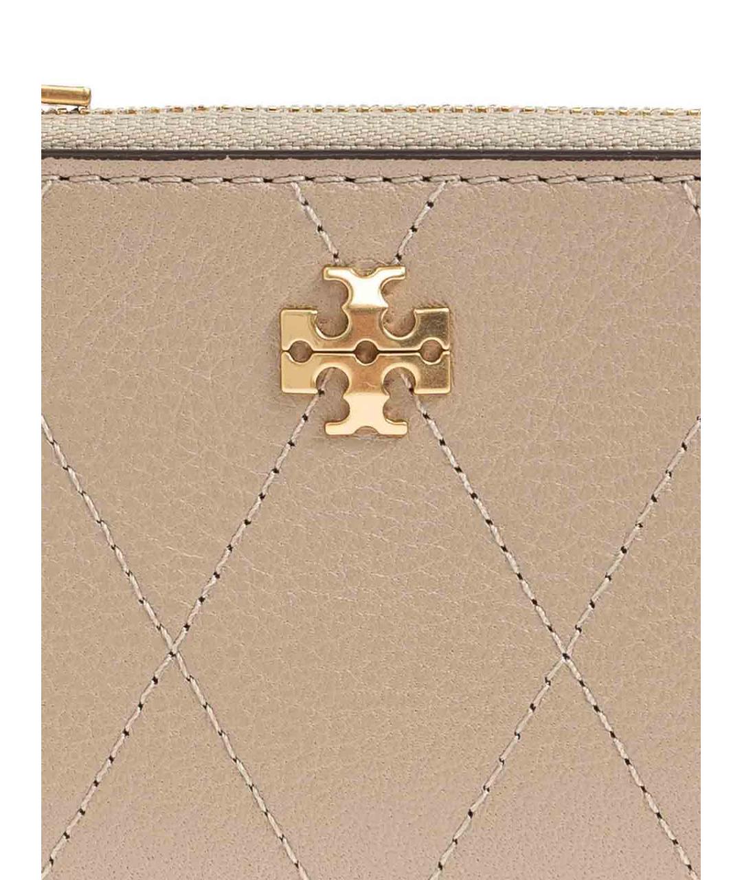 TORY BURCH Бежевый кошелек, фото 3
