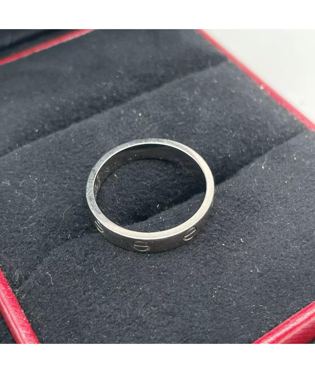 CARTIER Серебряное кольцо из белого золота, фото 4