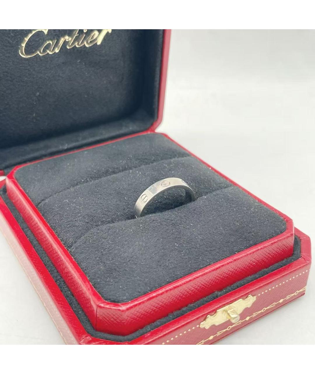 CARTIER Серебряное кольцо из белого золота, фото 2