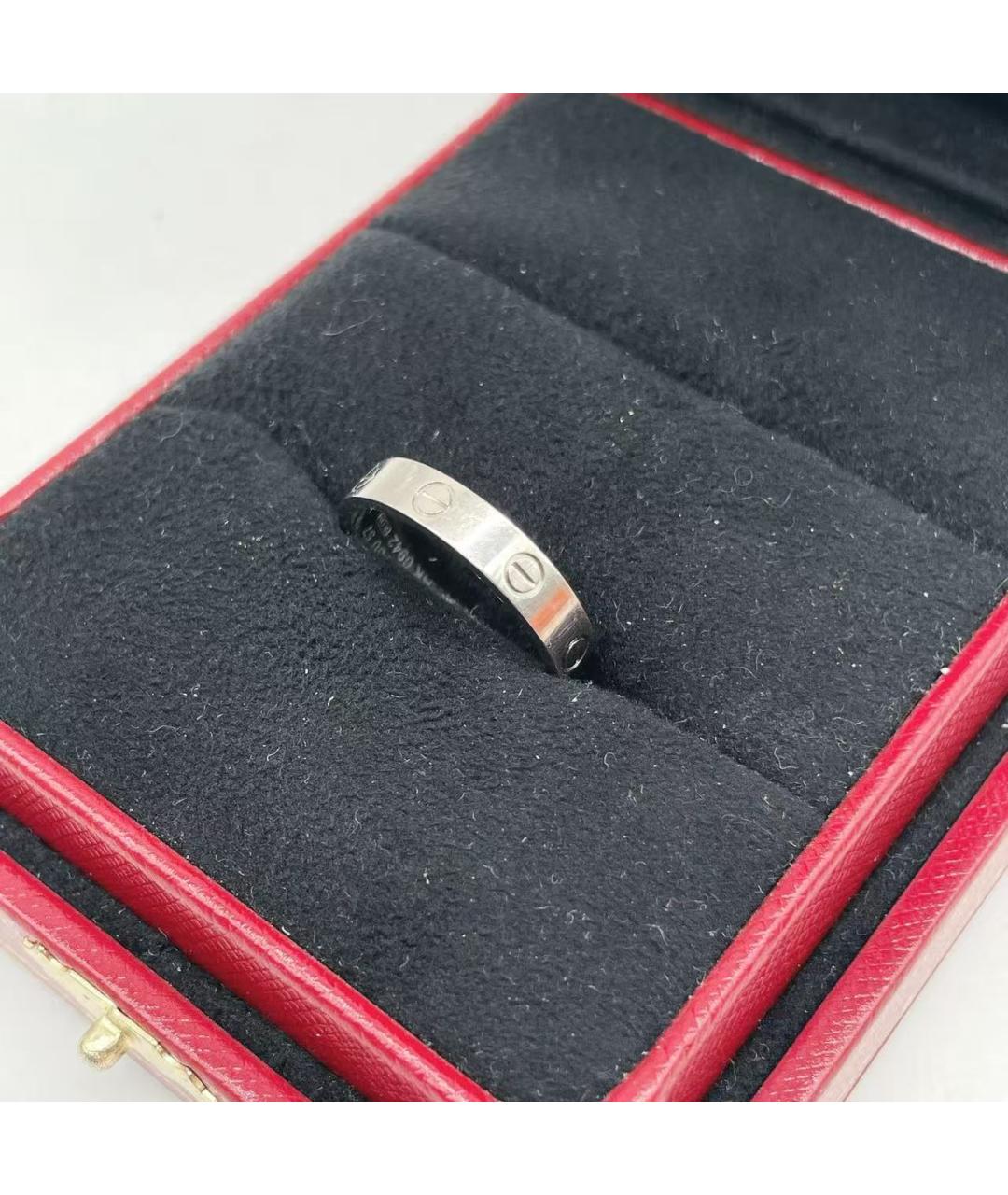 CARTIER Серебряное кольцо из белого золота, фото 3