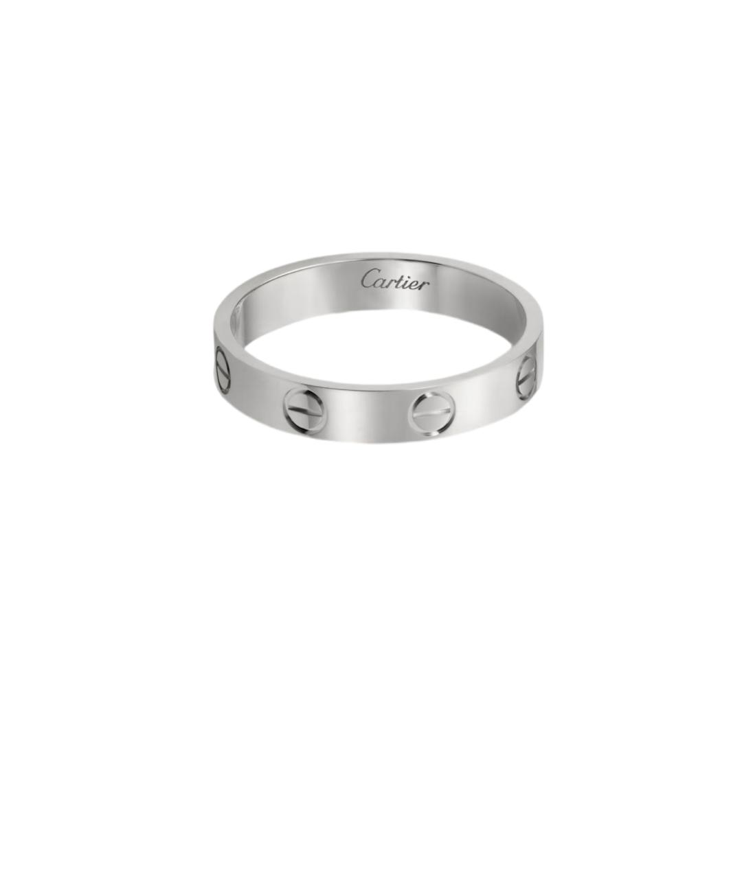 CARTIER Серебряное кольцо из белого золота, фото 6