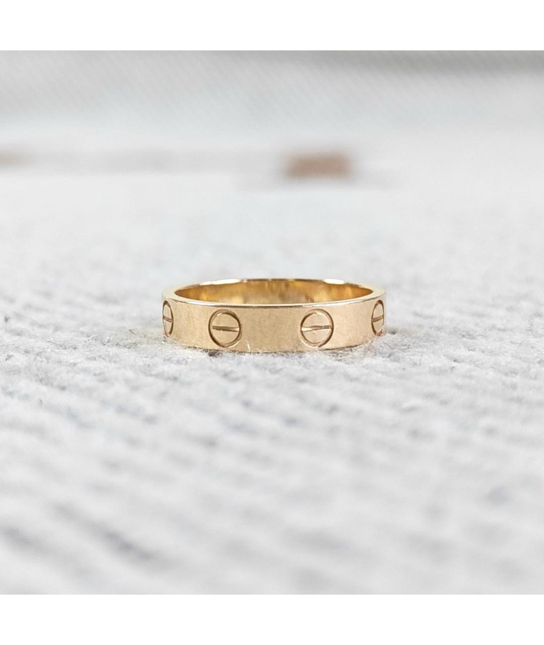 CARTIER Золотое кольцо из розового золота, фото 4
