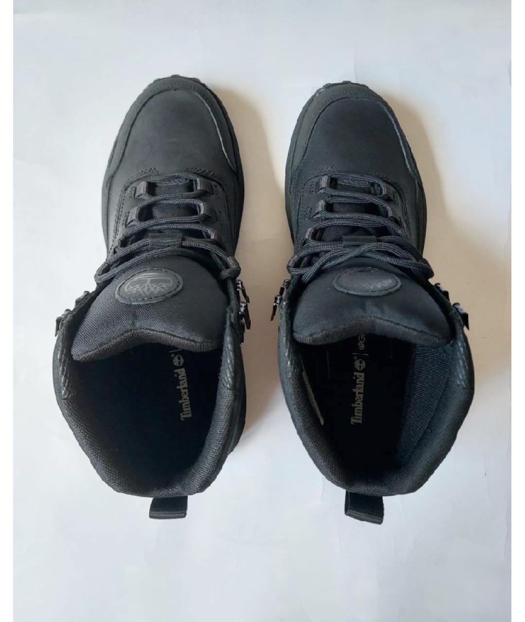 TIMBERLAND Черные кожаные высокие ботинки, фото 3