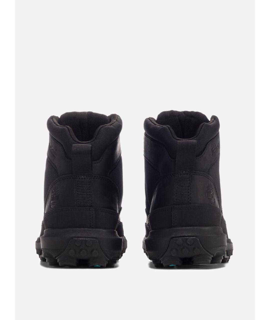 TIMBERLAND Черные кожаные высокие ботинки, фото 4