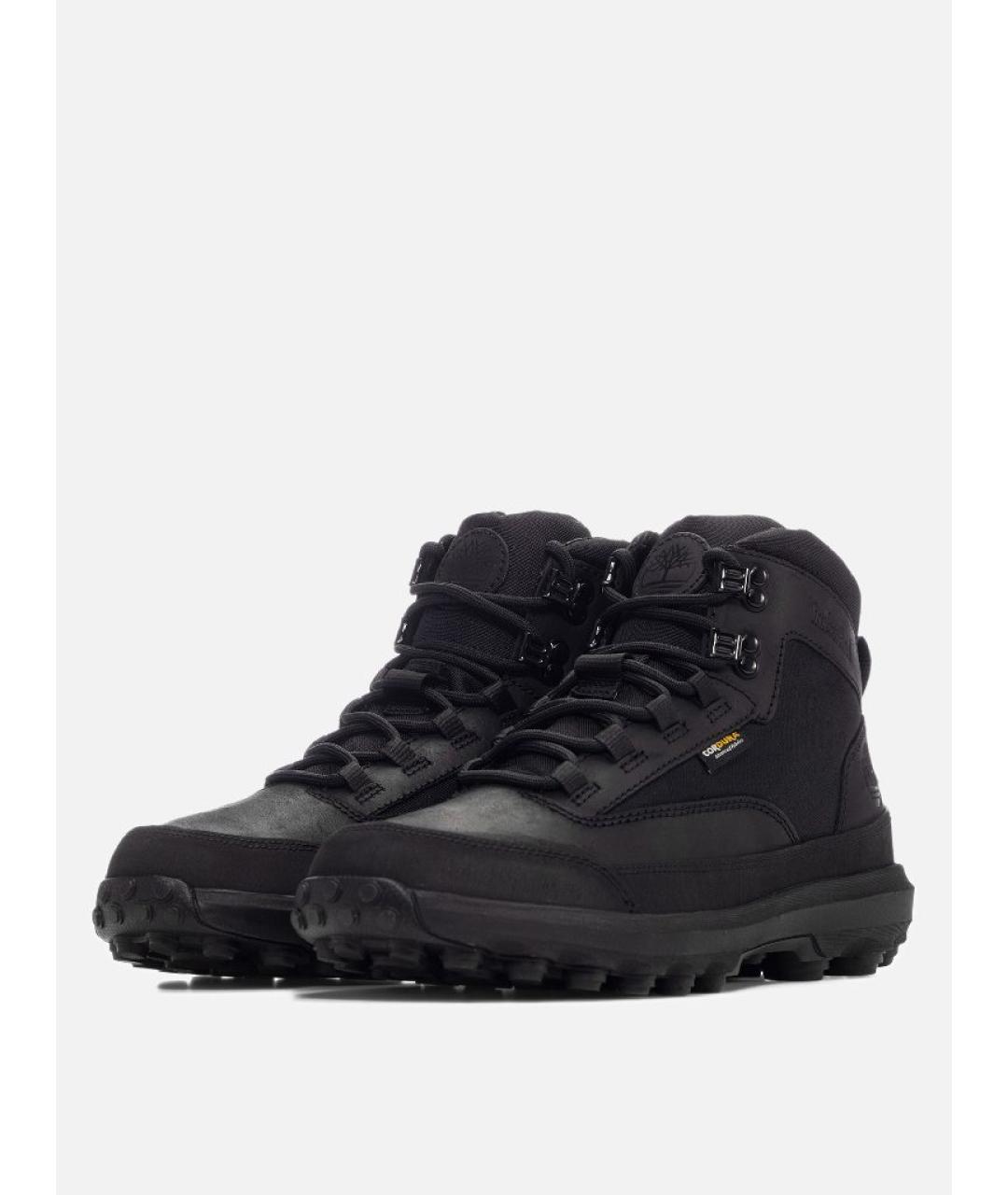 TIMBERLAND Черные кожаные высокие ботинки, фото 5