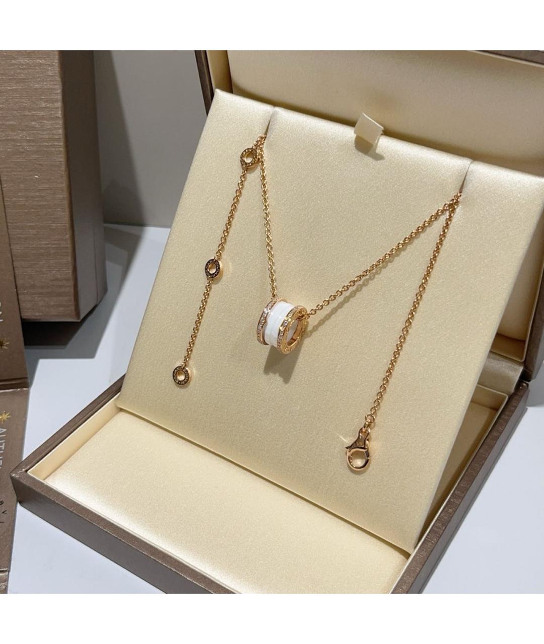 BVLGARI Золотая подвеска из розового золота, фото 2
