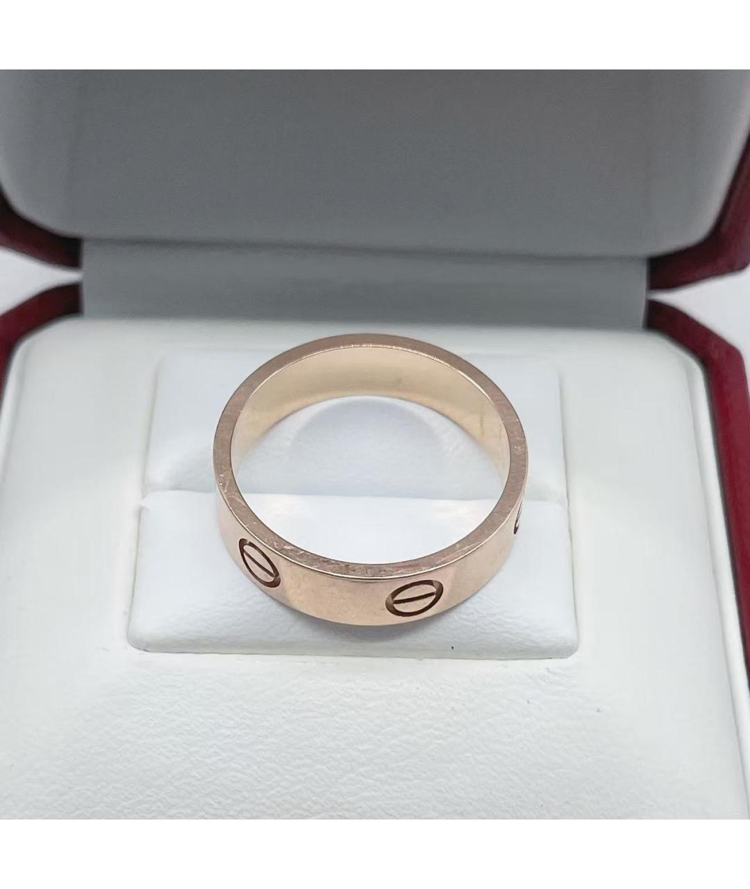 CARTIER Золотое кольцо из розового золота, фото 3