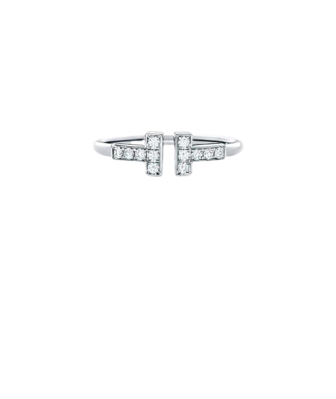 TIFFANY&CO Серебряное кольцо из белого золота, фото 6