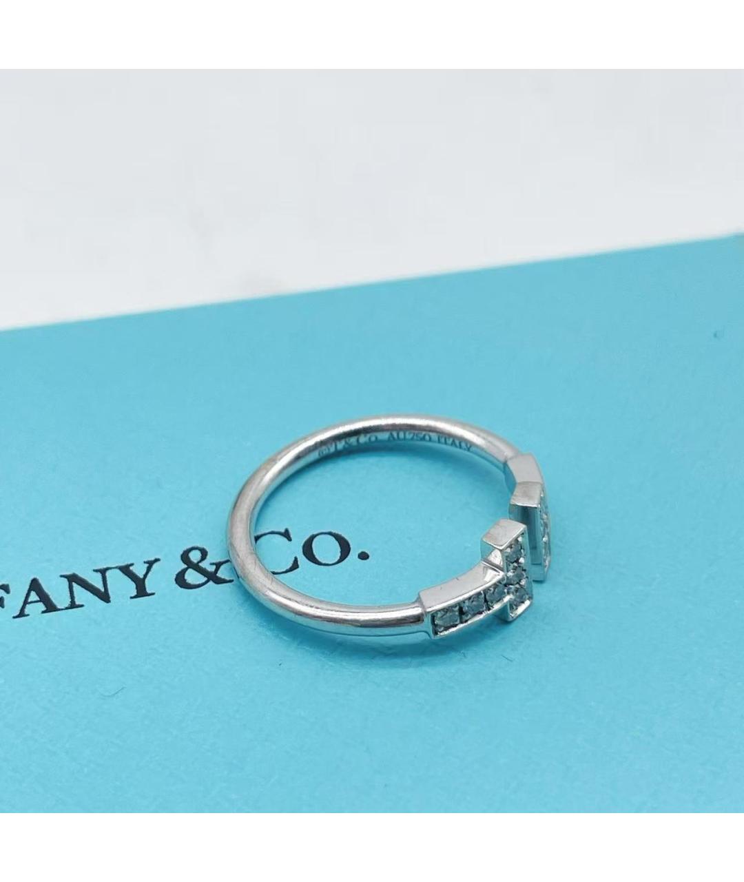 TIFFANY&CO Серебряное кольцо из белого золота, фото 4
