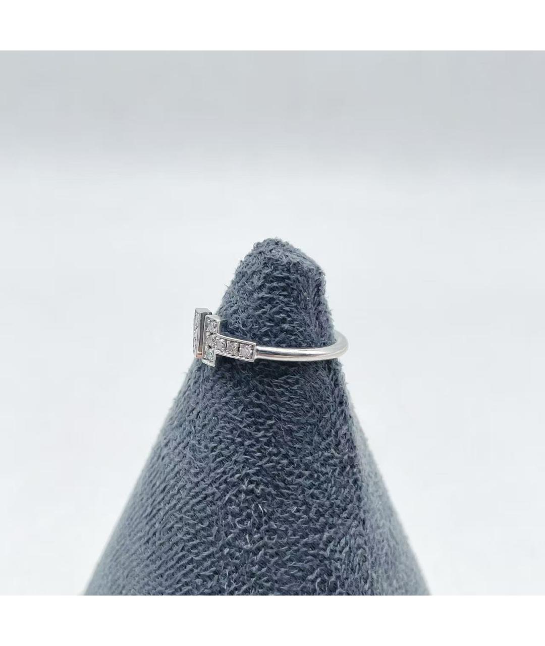 TIFFANY&CO Серебряное кольцо из белого золота, фото 3