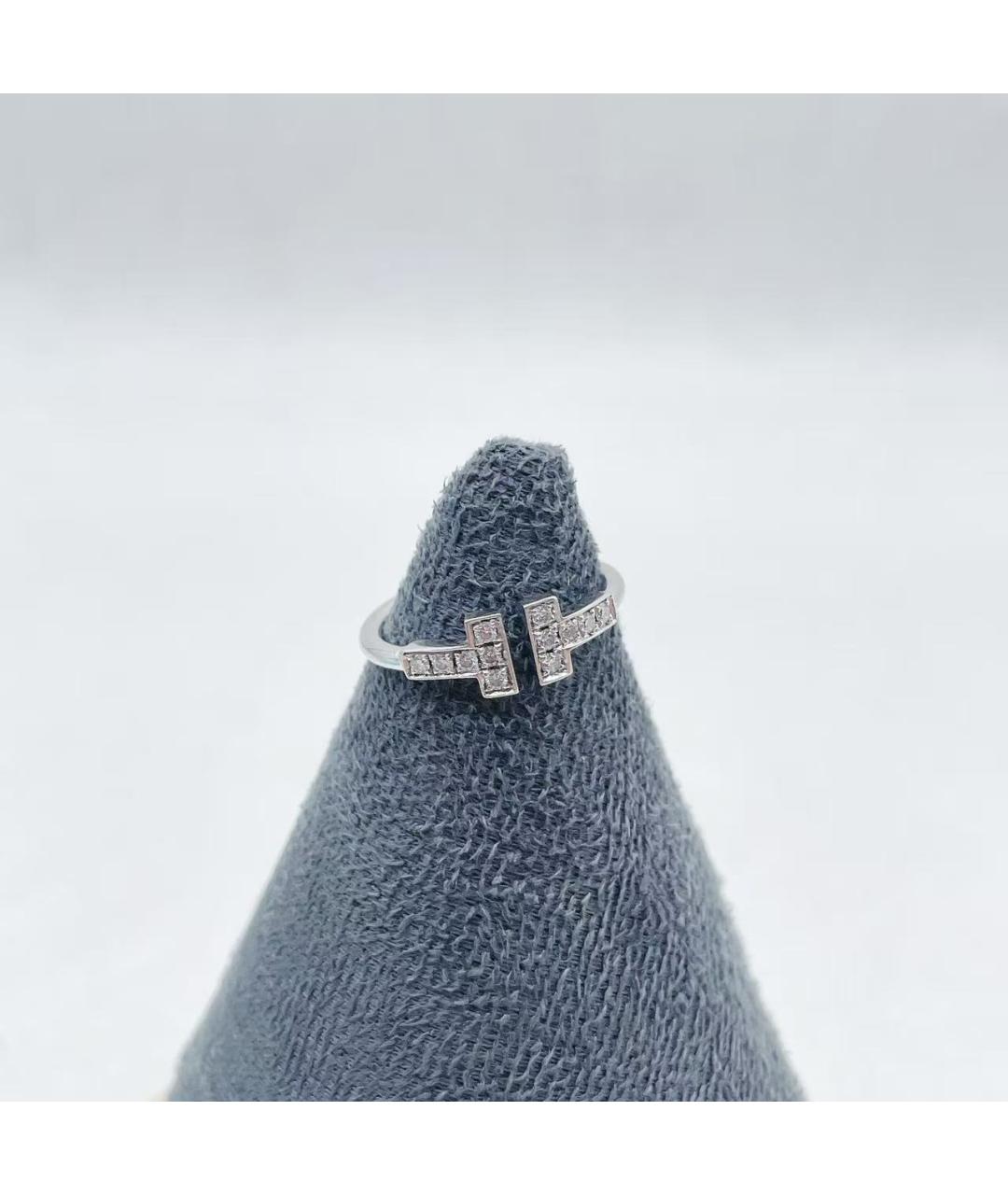 TIFFANY&CO Серебряное кольцо из белого золота, фото 2