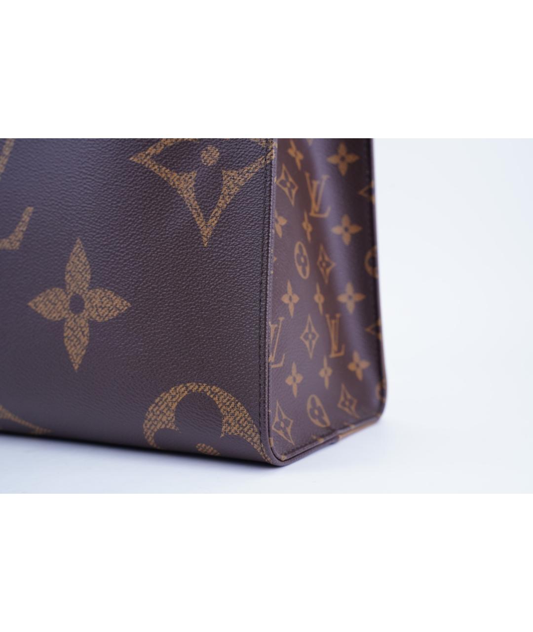 LOUIS VUITTON Коричневая сумка тоут, фото 6