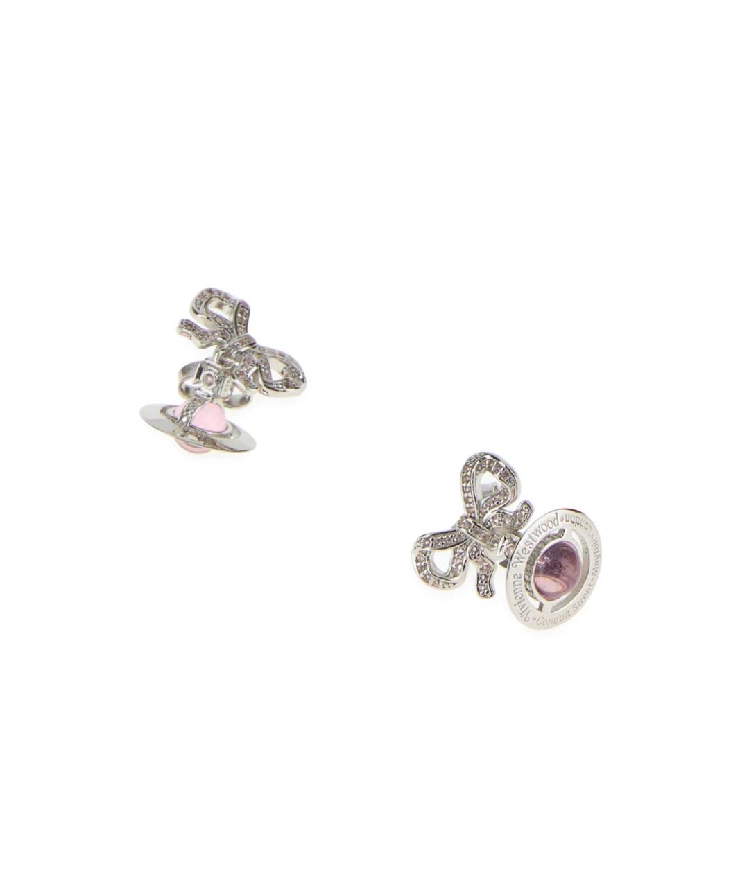 VIVIENNE WESTWOOD Серебряные металлические серьги, фото 2