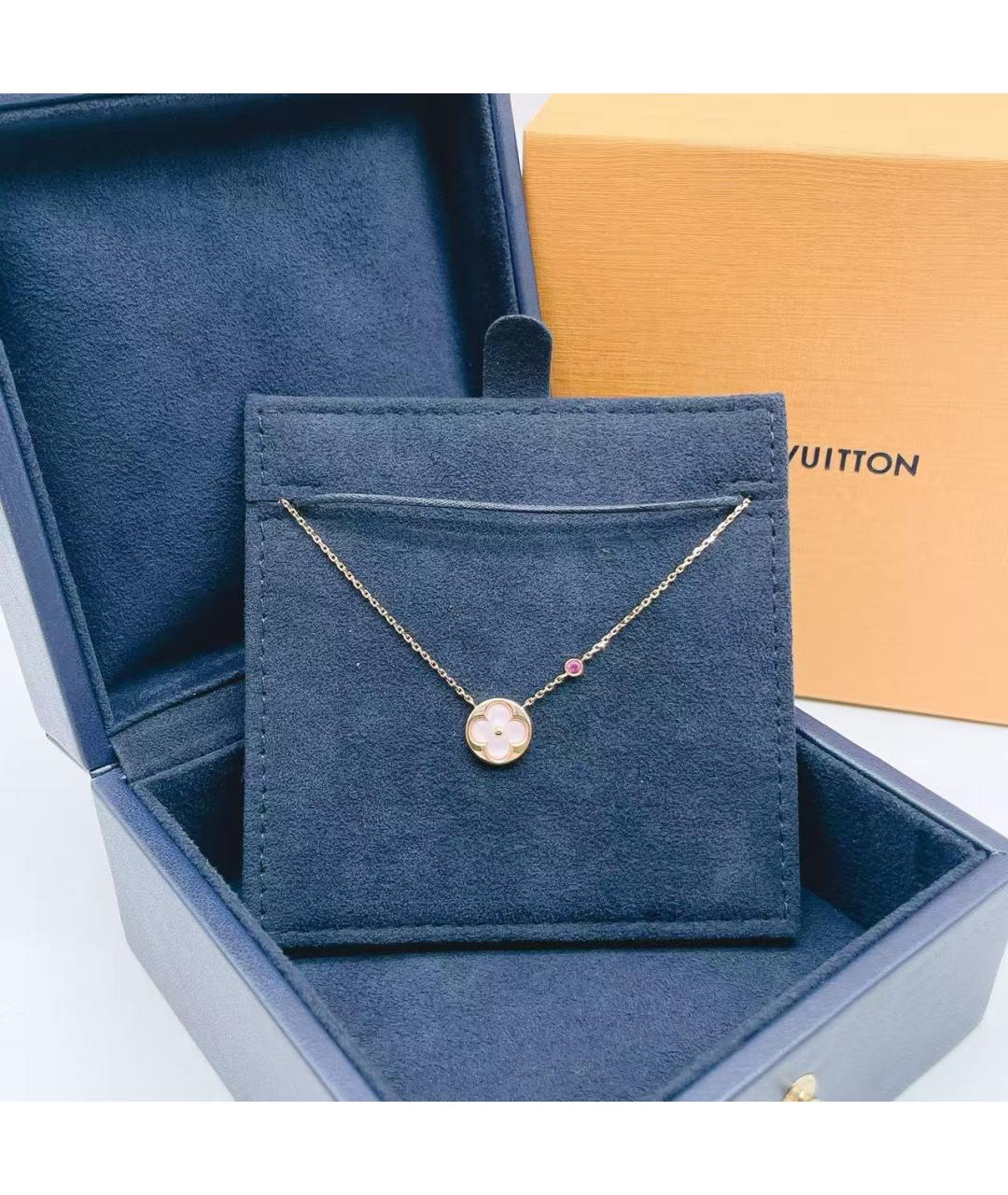 LOUIS VUITTON Золотое колье, фото 2