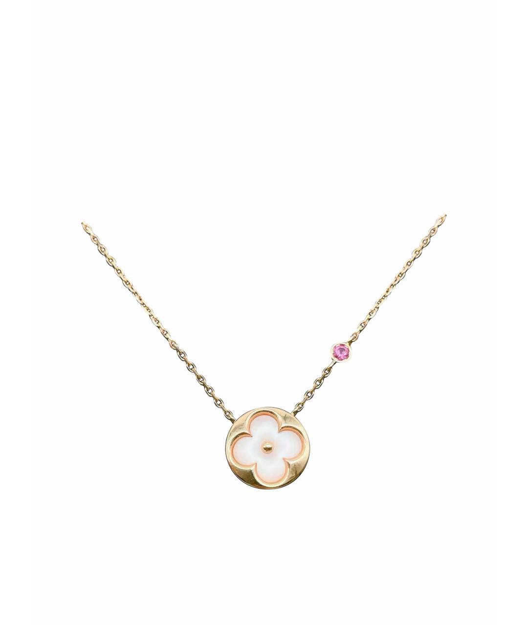 LOUIS VUITTON Золотое колье, фото 1