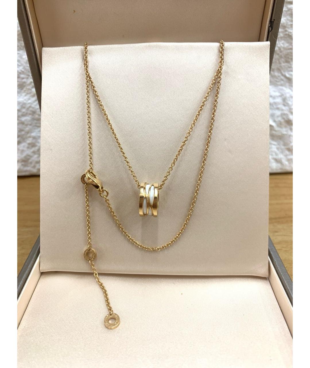 BVLGARI Золотая подвеска из розового золота, фото 5