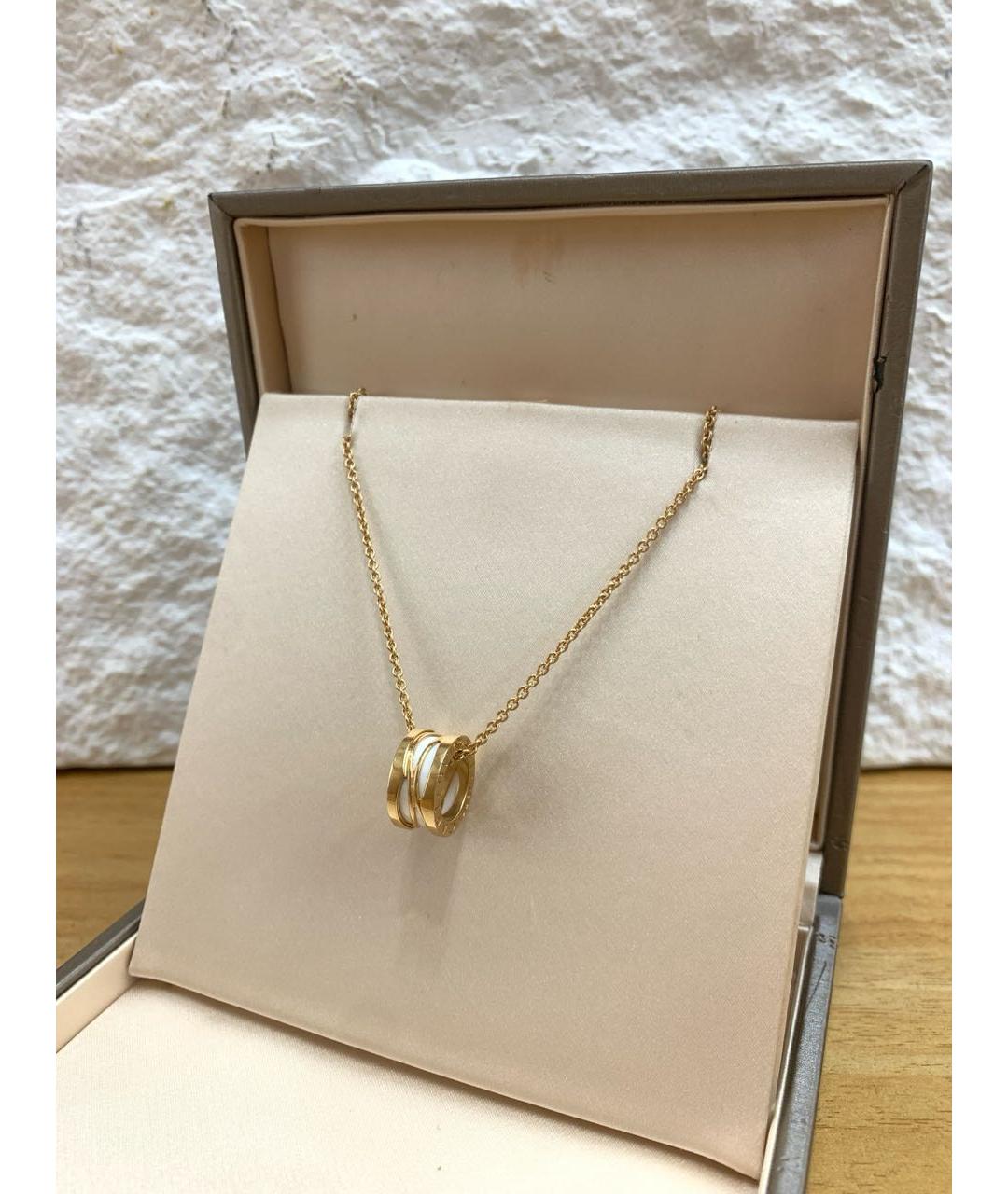 BVLGARI Золотая подвеска из розового золота, фото 4