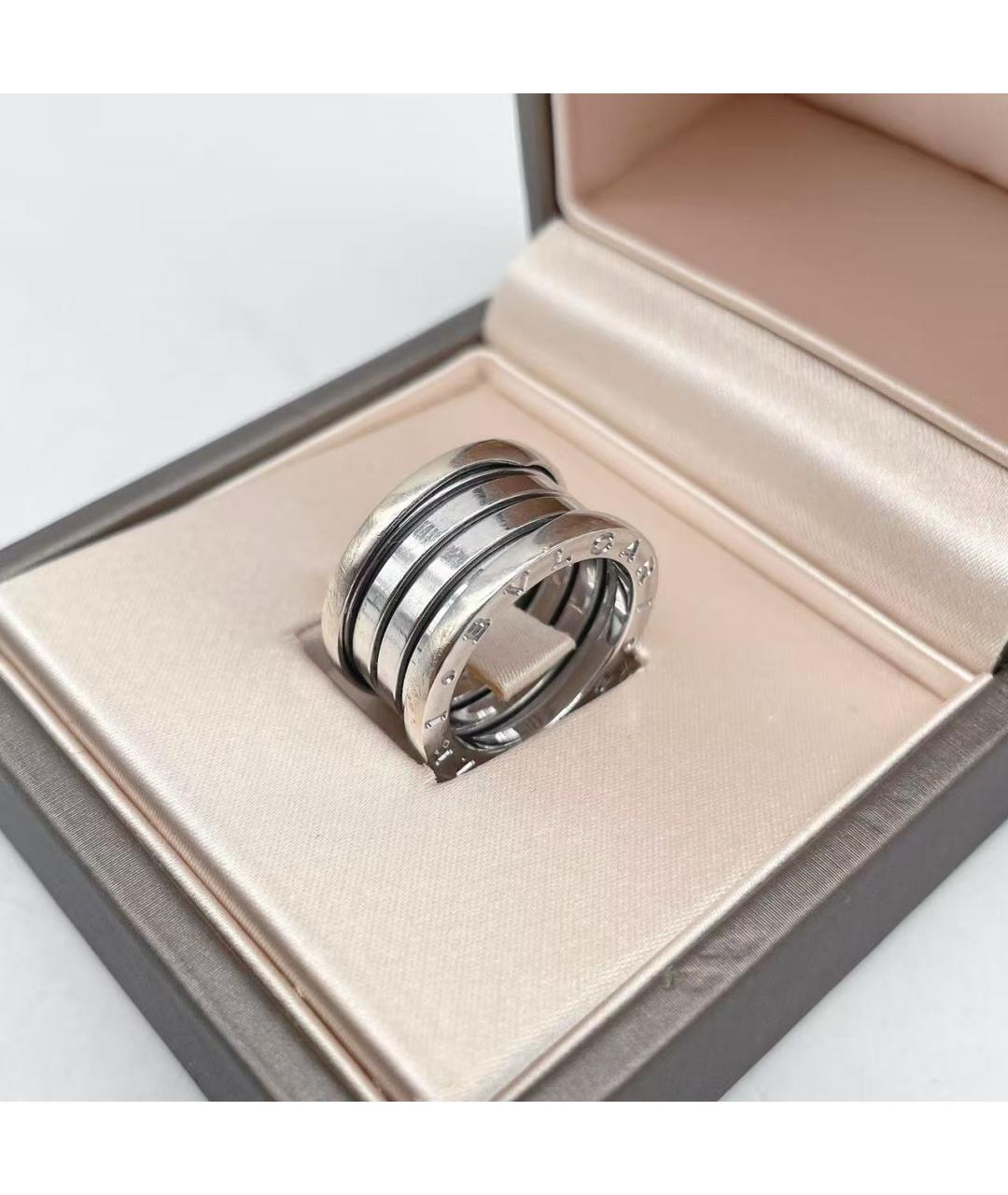 BVLGARI Серебряное кольцо из белого золота, фото 3