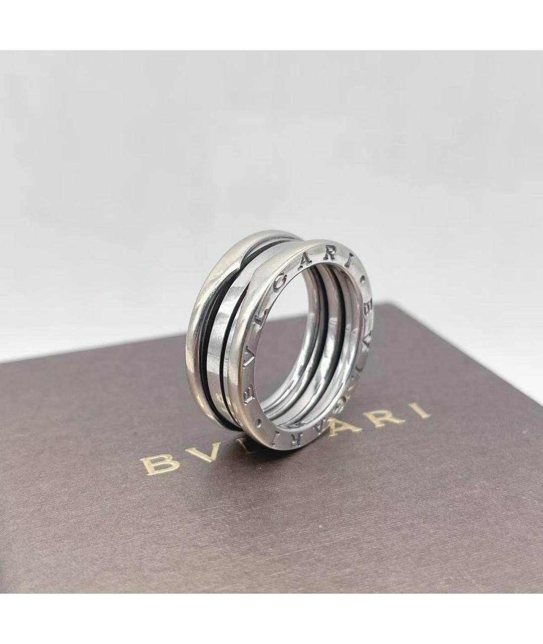 BVLGARI Серебряное кольцо из белого золота, фото 3