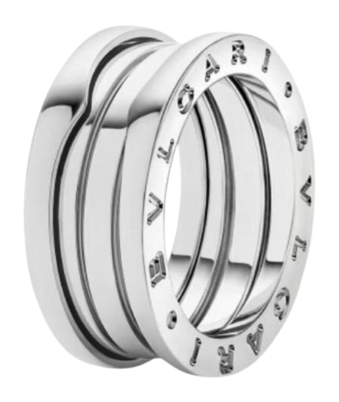 BVLGARI Серебряное кольцо из белого золота, фото 1