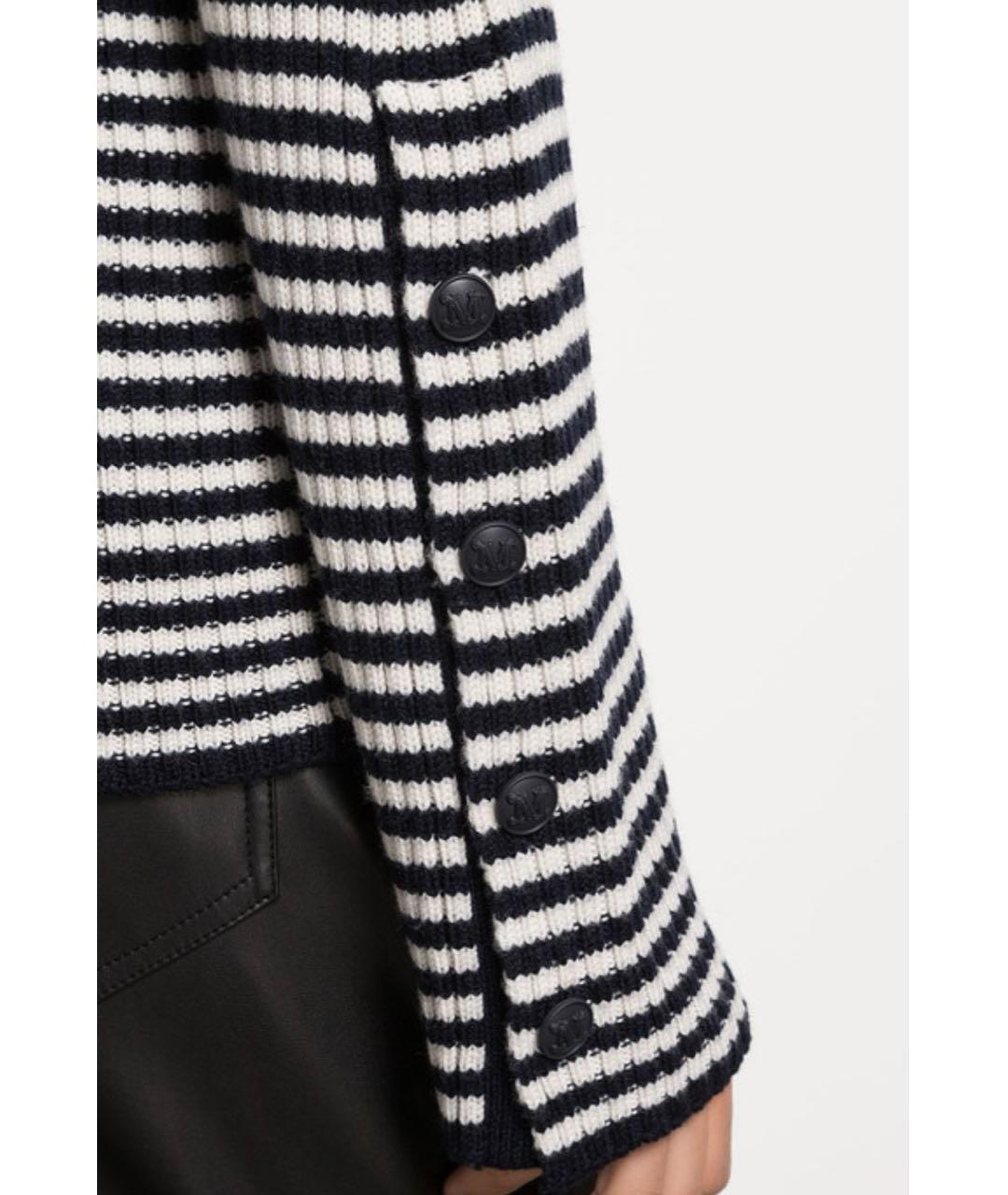 MAX MARA Черный шерстяной джемпер / свитер, фото 8
