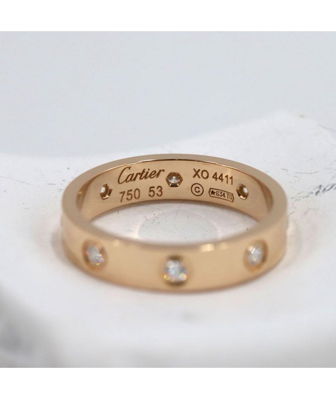 CARTIER Золотое кольцо из розового золота, фото 9