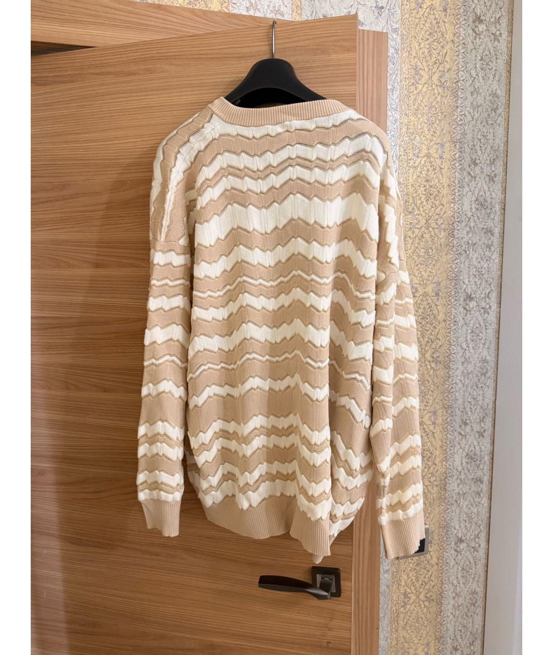 MISSONI Бежевый вискозный джемпер / свитер, фото 3