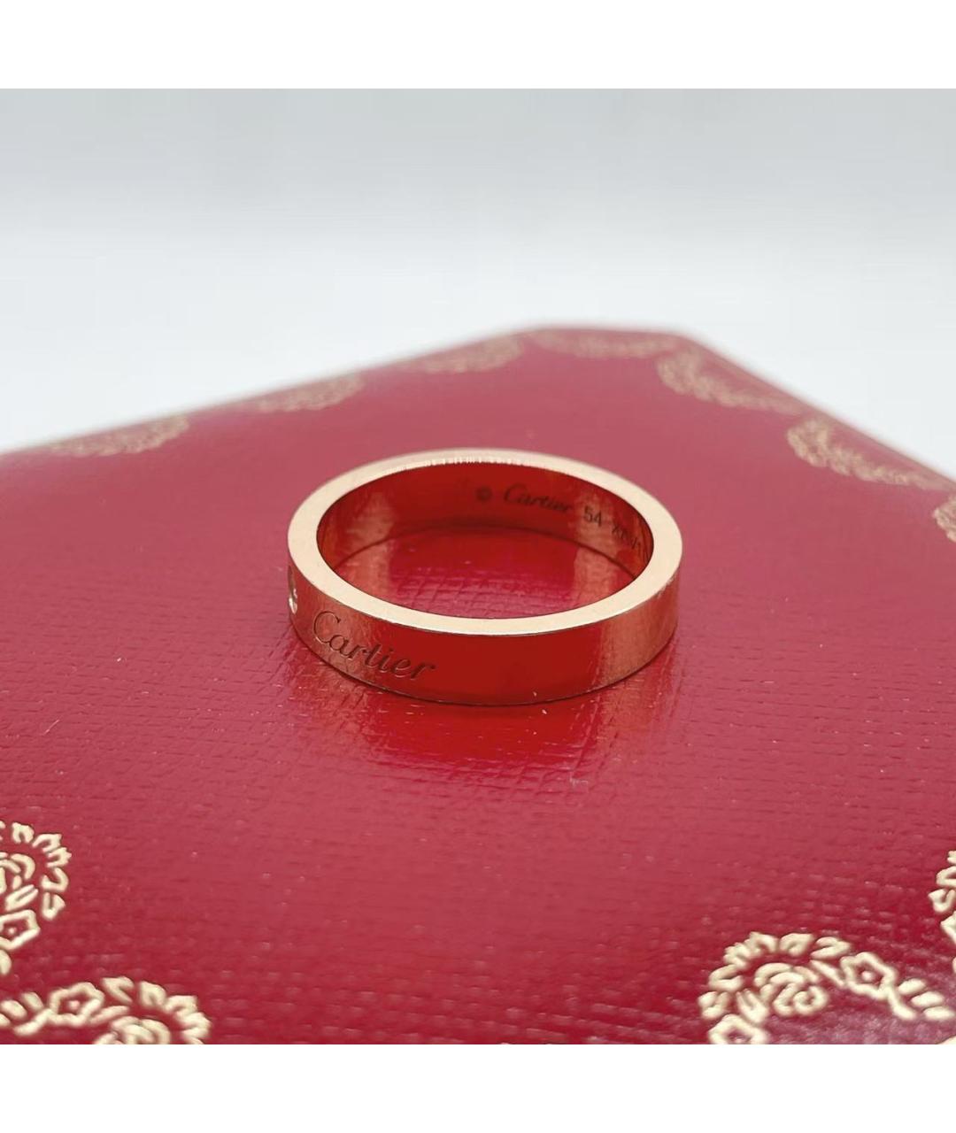 CARTIER Золотое кольцо из розового золота, фото 5