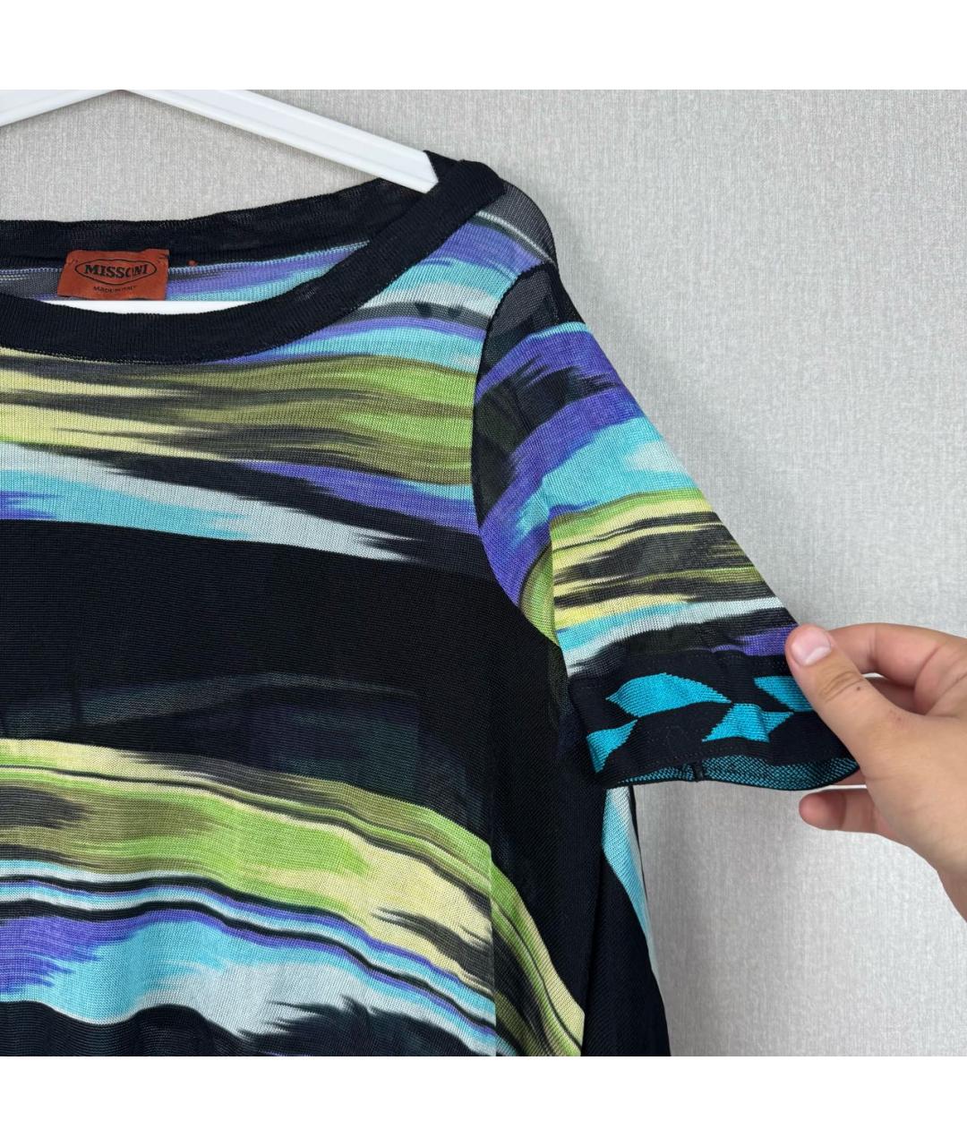MISSONI Мульти вискозное платье, фото 3