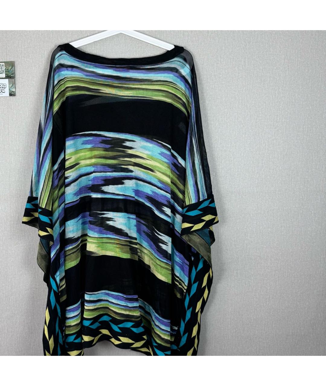 MISSONI Мульти вискозное платье, фото 6