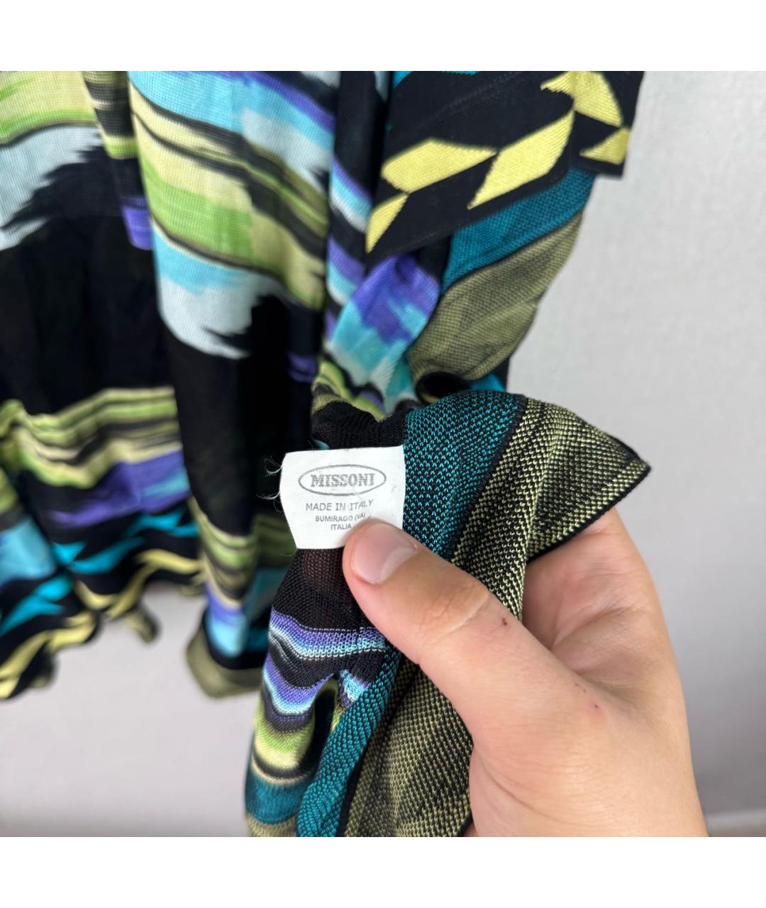 MISSONI Мульти вискозное платье, фото 4