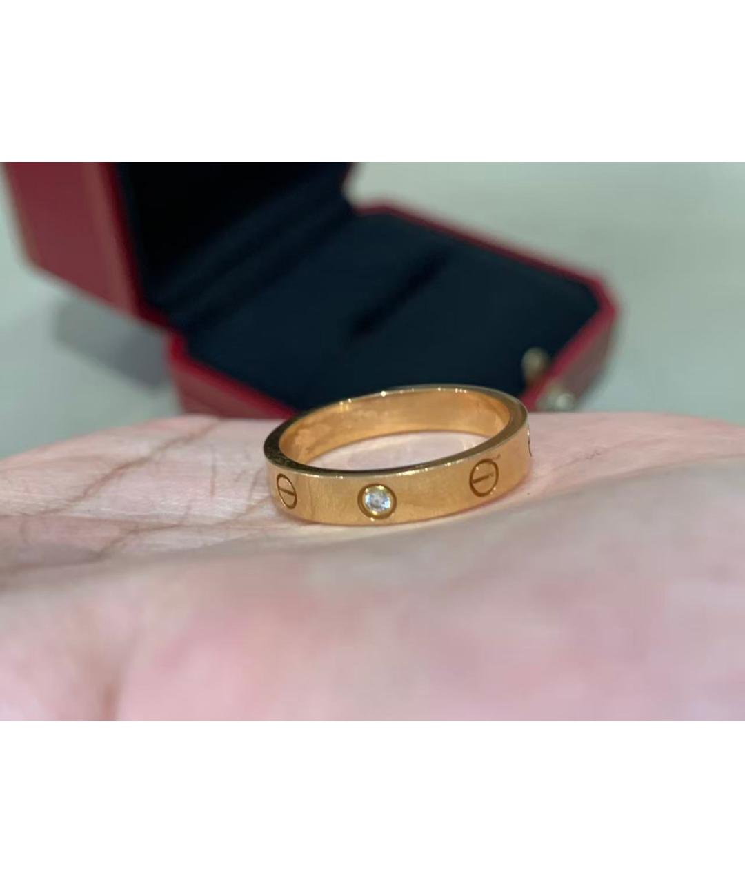 CARTIER Золотое кольцо из розового золота, фото 4