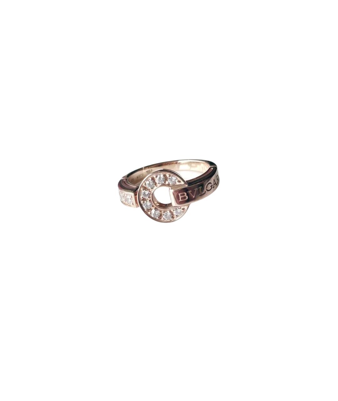 BVLGARI Золотое кольцо из розового золота, фото 7