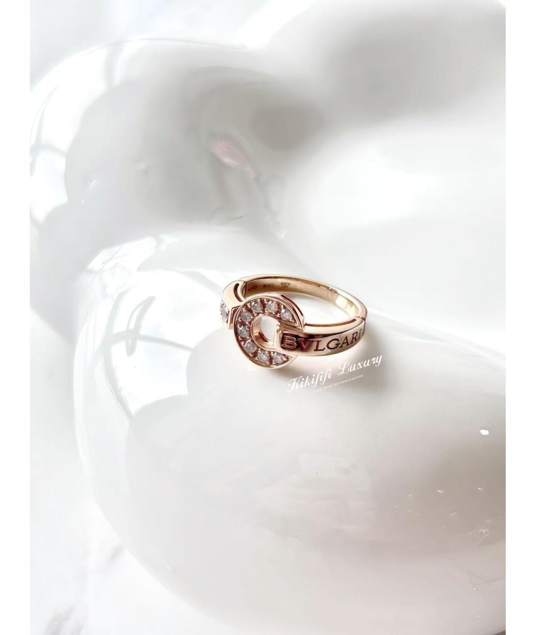 BVLGARI Золотое кольцо из розового золота, фото 2