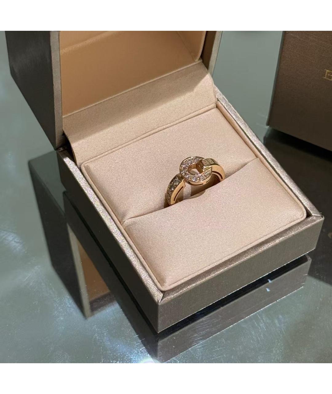 BVLGARI Золотое кольцо из розового золота, фото 5