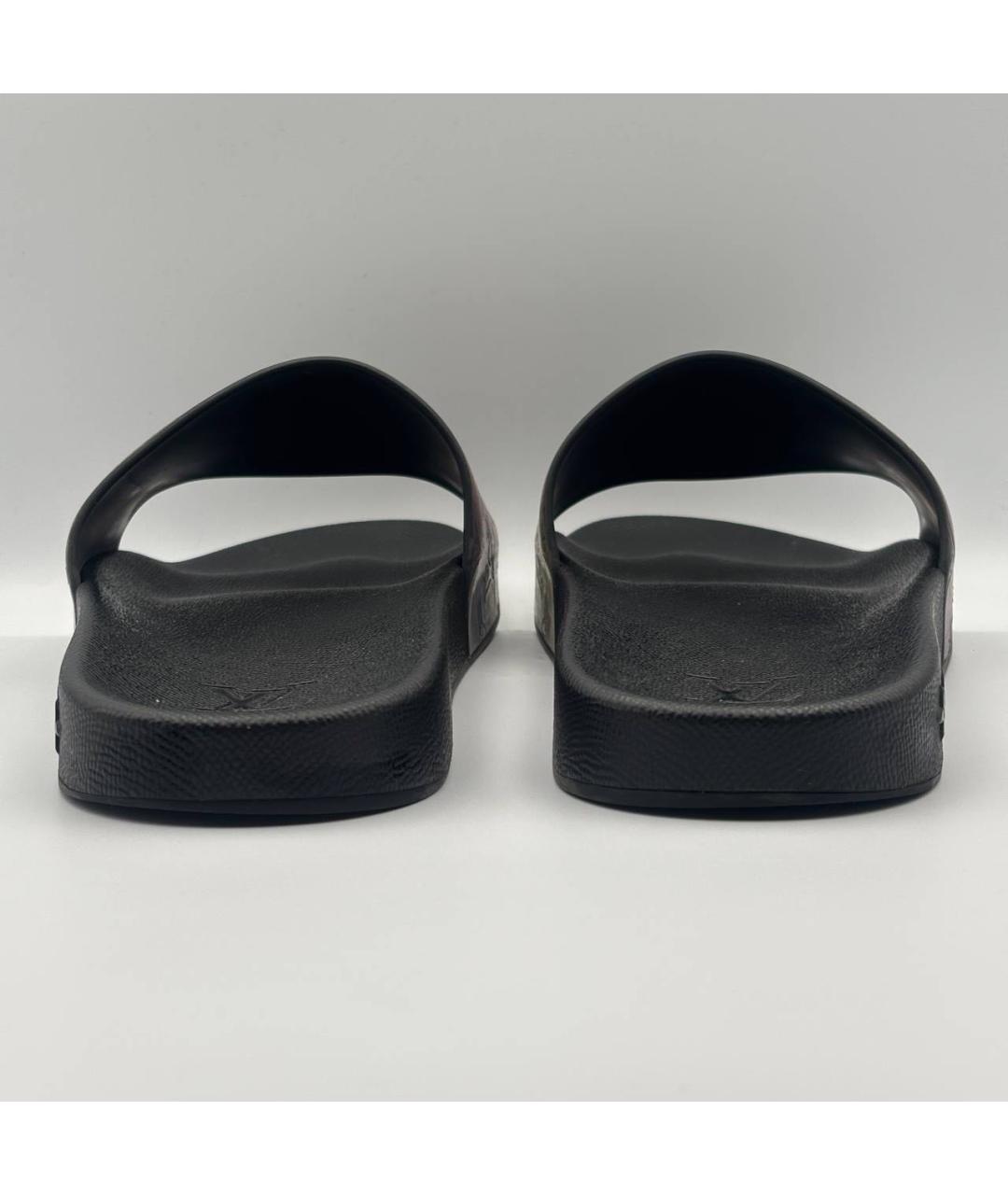 LOUIS VUITTON Мульти шлепанцы, фото 5