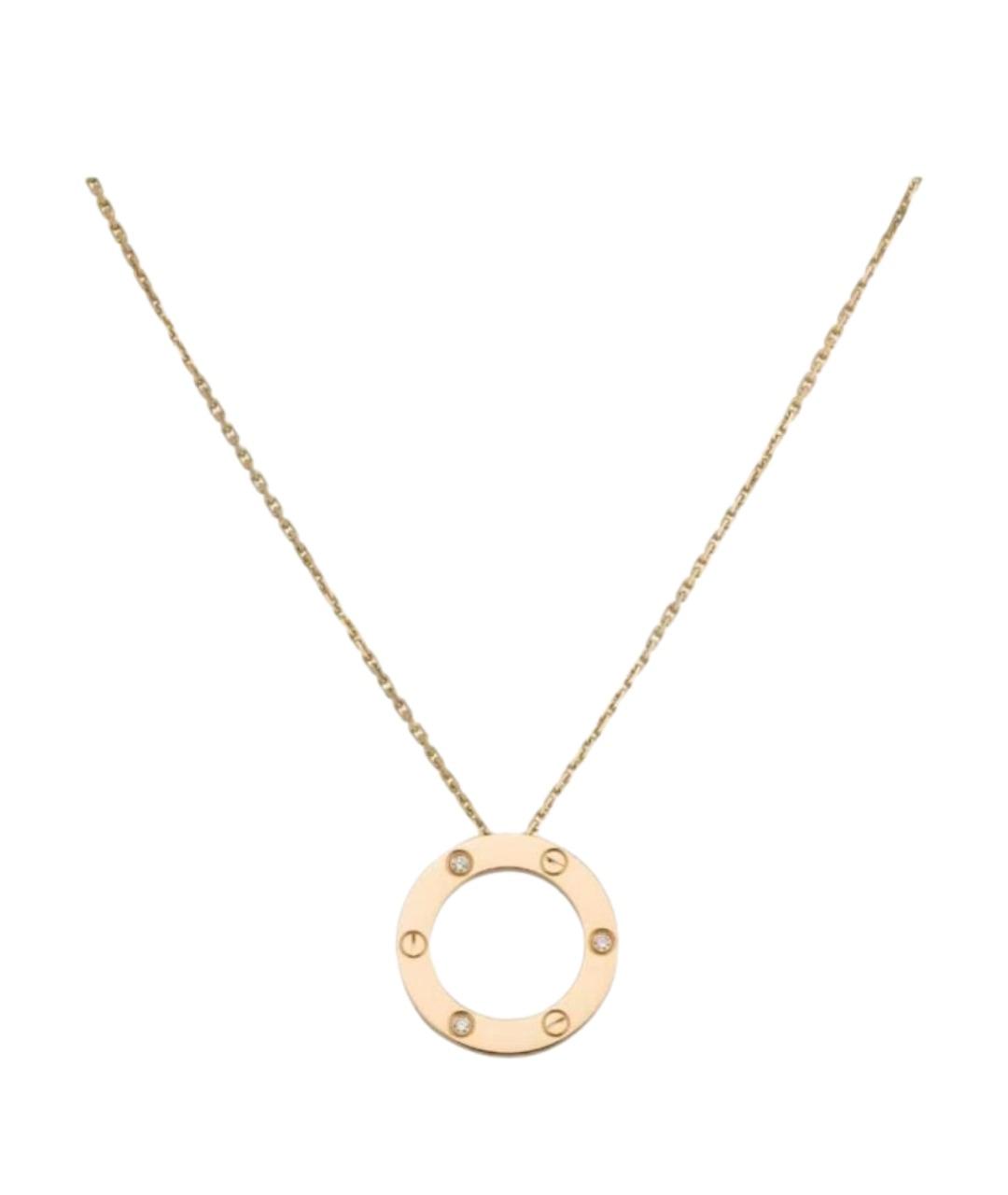 CARTIER Золотая подвеска, фото 1
