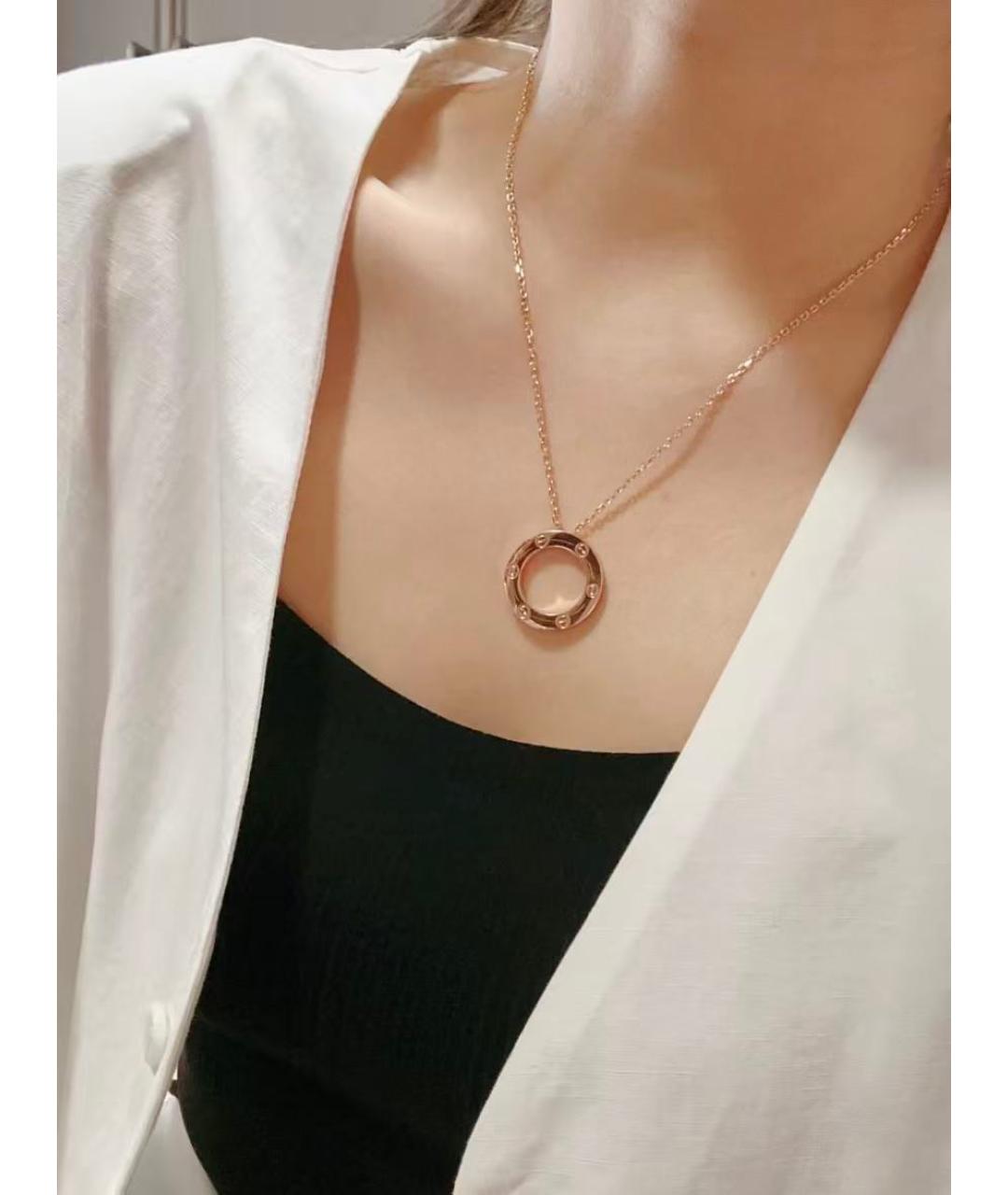 CARTIER Золотая подвеска, фото 4