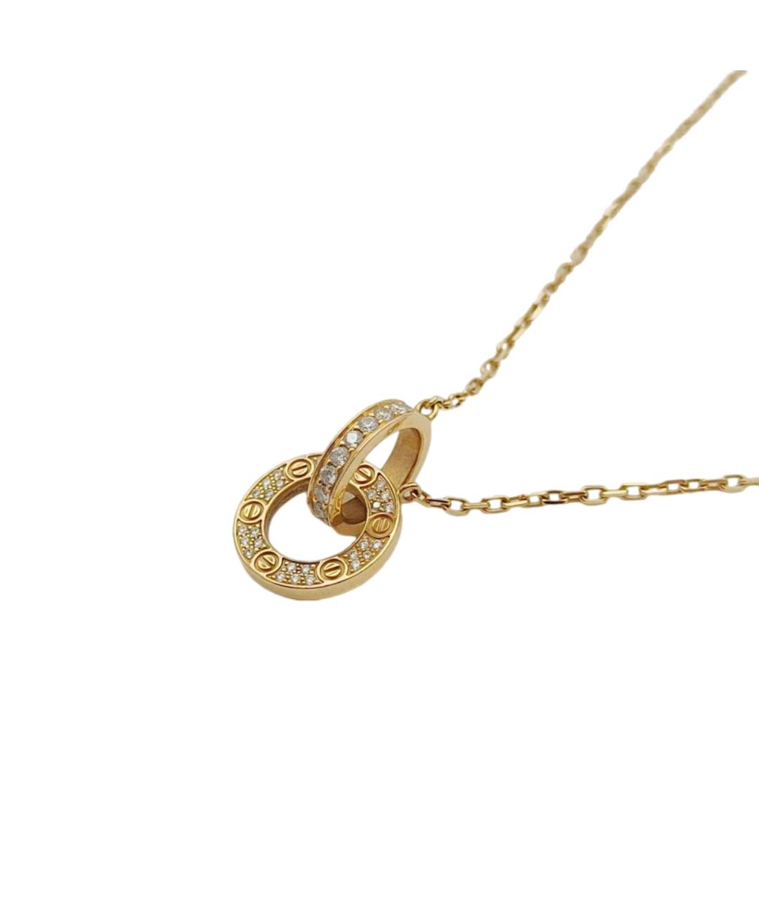 CARTIER Золотая подвеска, фото 7